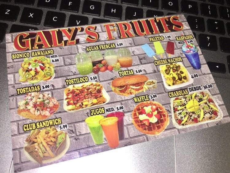 Galys Fruits - Bell, CA menu_pic