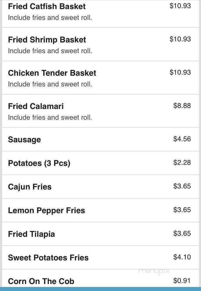 Cajun Shrimp & Louisiana Fried Chicken - Compton, CA menu_pic