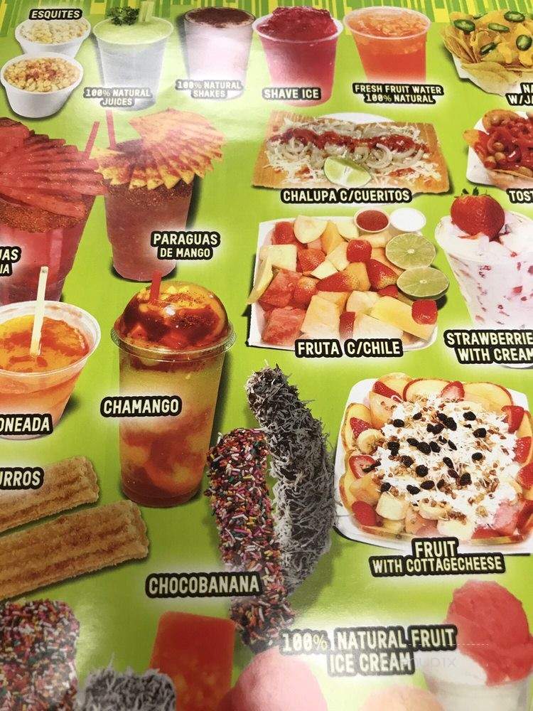 Juice Bar El Antojito - Compton, CA menu_pic