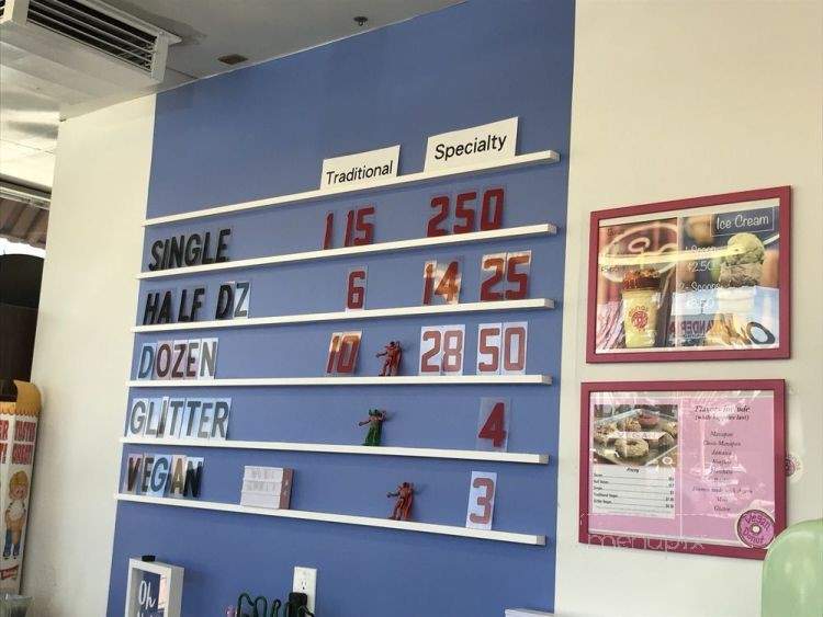 Donas - Downey, CA menu_pic