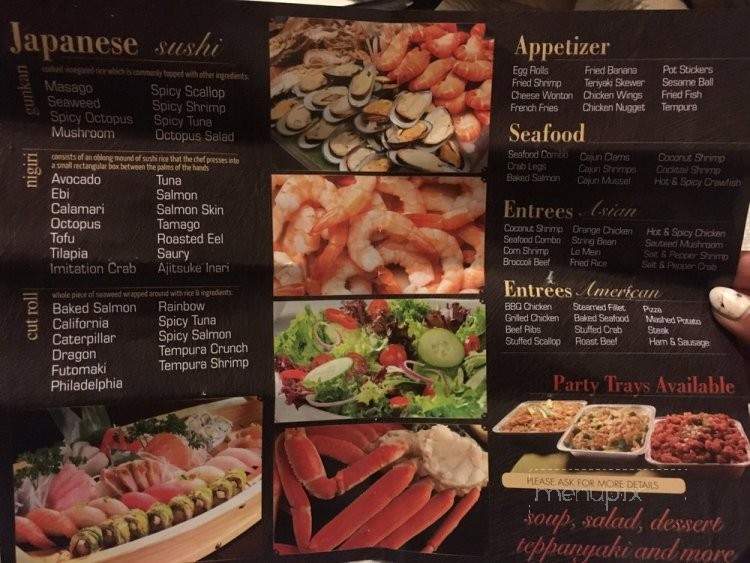 Gardena Buffet & Grill - Gardena, CA menu_pic