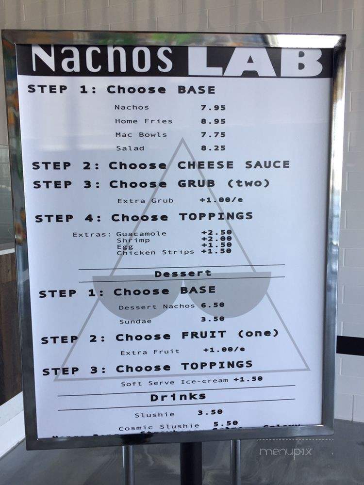 Nachos Lab - Gardena, CA menu_pic