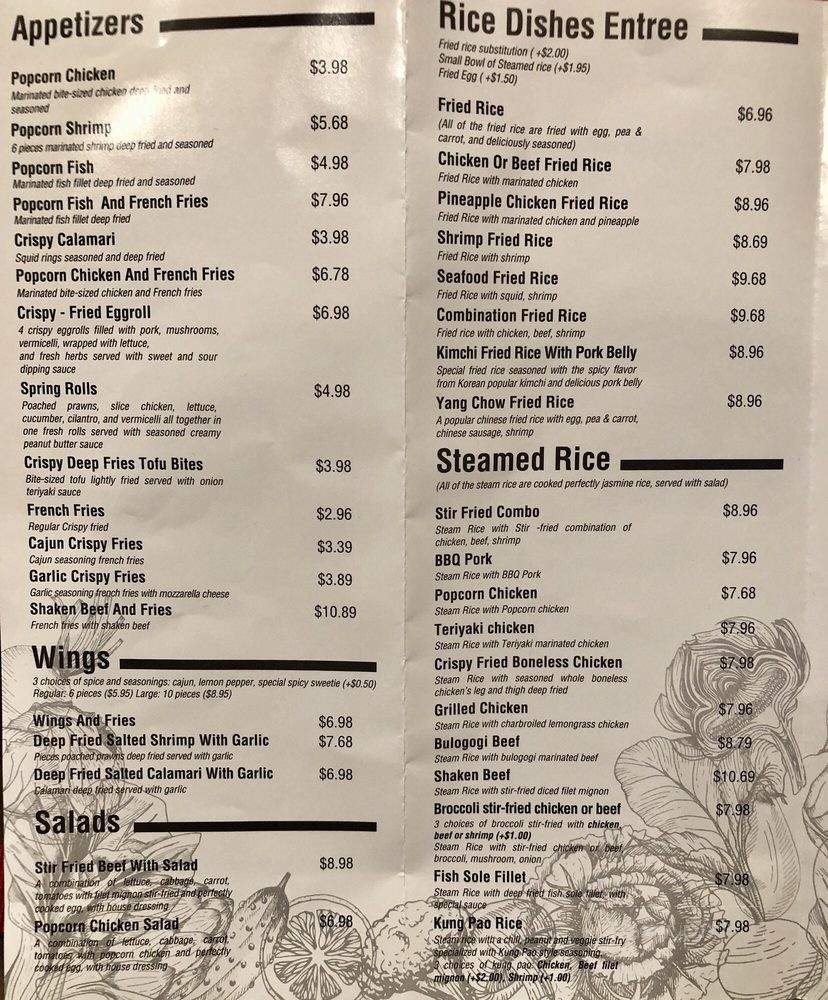 Triple-T - Gardena, CA menu_pic