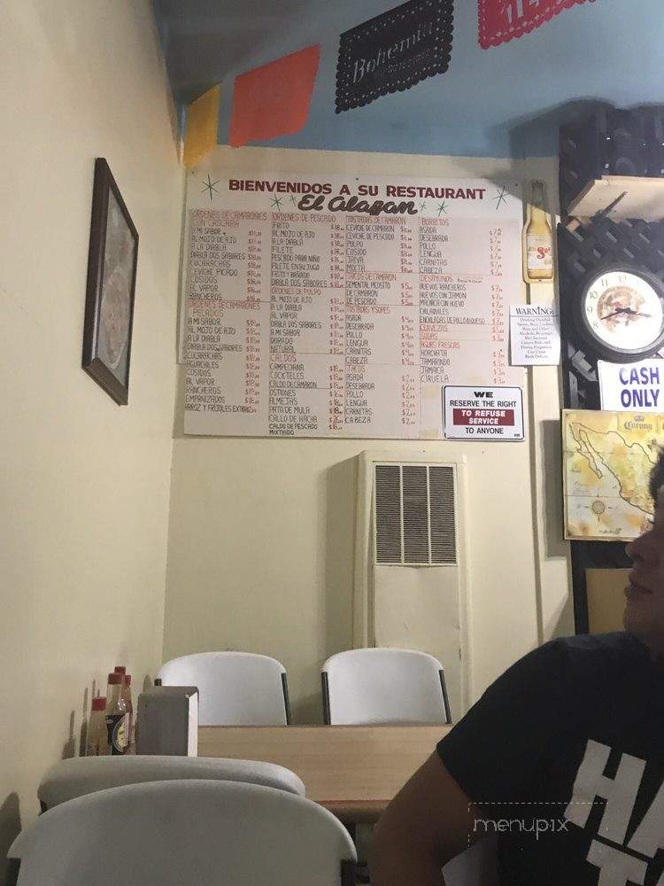 Mariscos El Alazan Estilo Nayarit - Lynwood, CA menu_pic