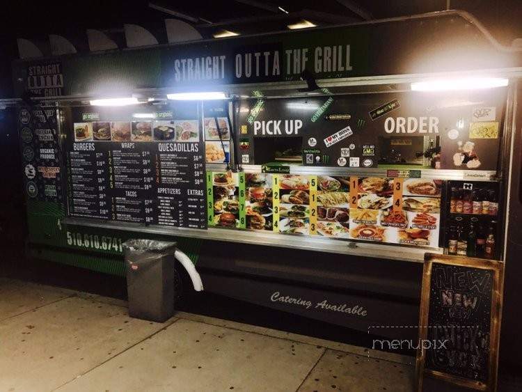 Straight Outta the Grill - Santa Monica, CA menu_pic