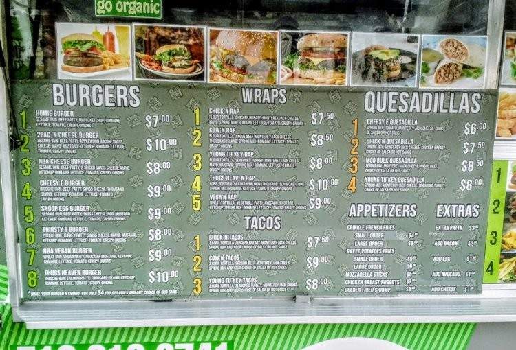 Straight Outta the Grill - Santa Monica, CA menu_pic