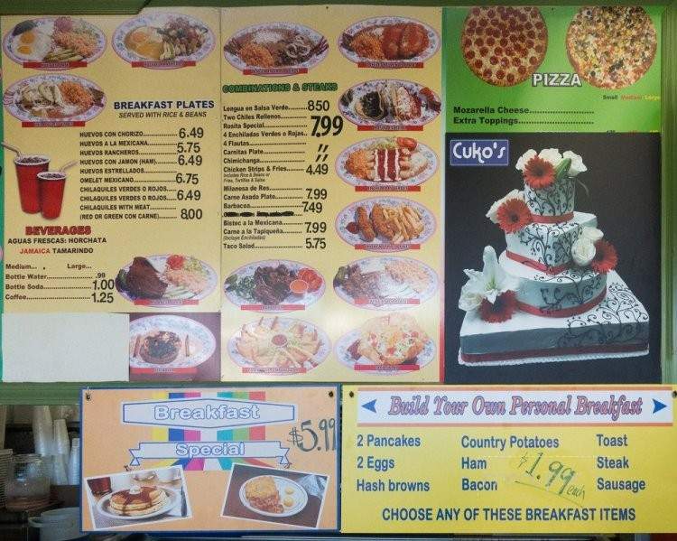 Cuko's Restaurant & Bakery - Torrance, CA menu_pic