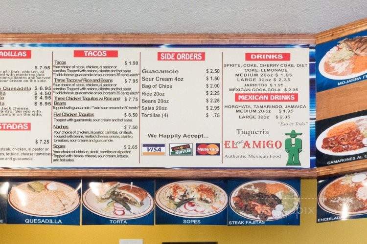 El Otro Amigo - Torrance, CA menu_pic