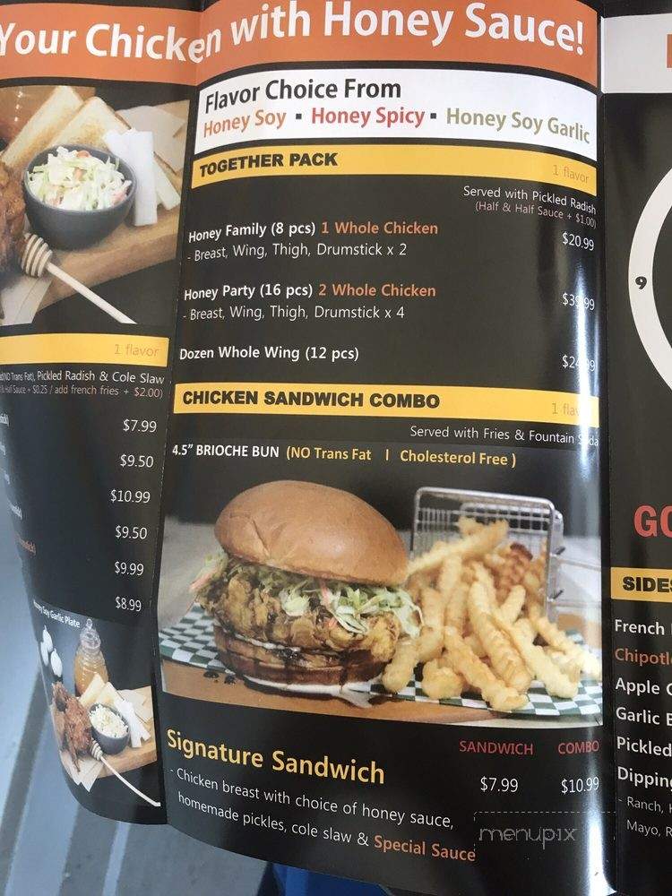 Honey Dress Fried Chicken - Torrance, CA menu_pic