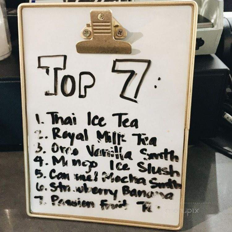 Chillin' - Whittier, CA menu_pic