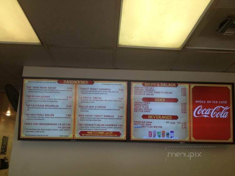 Cable Car Kitchen - Buena Park, CA menu_pic