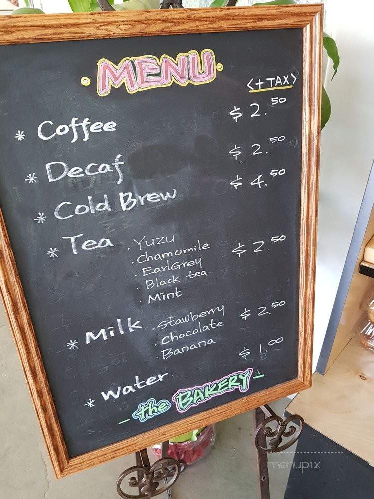 The Bakery - Buena Park, CA menu_pic