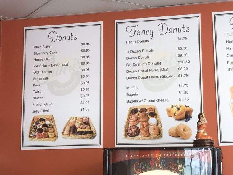 Sunrise Donuts & Bakery - La Habra, CA menu_pic
