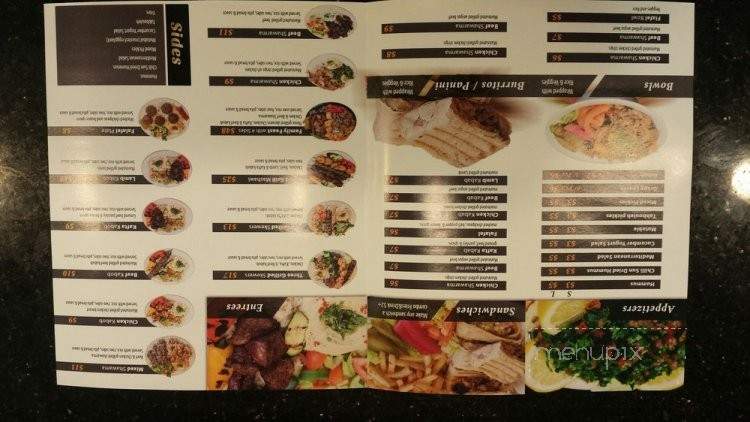 Pita Paradise - La Mirada, CA menu_pic