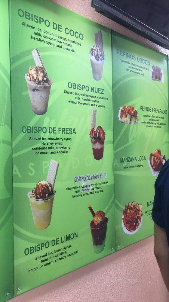 Zury's Raspados - Norwalk, CA menu_pic