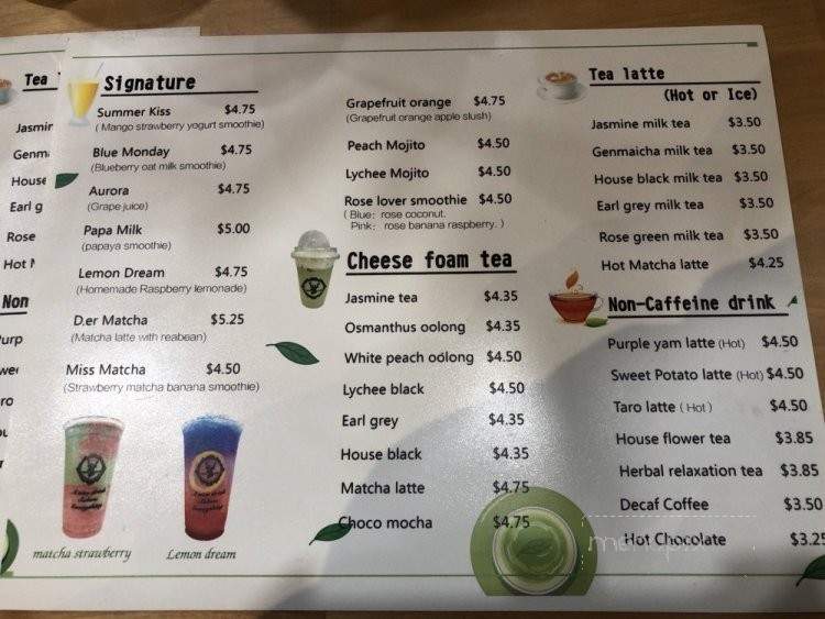 Cafe D.er - Artesia, CA menu_pic