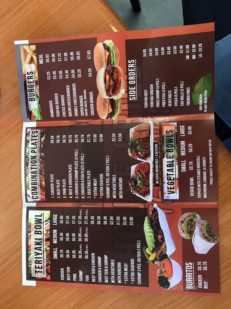 Teriyaki House Grill - Bellflower, CA menu_pic