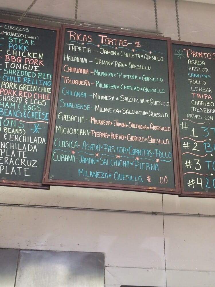 Muy Pronto Tacos - Los Angeles, CA menu_pic