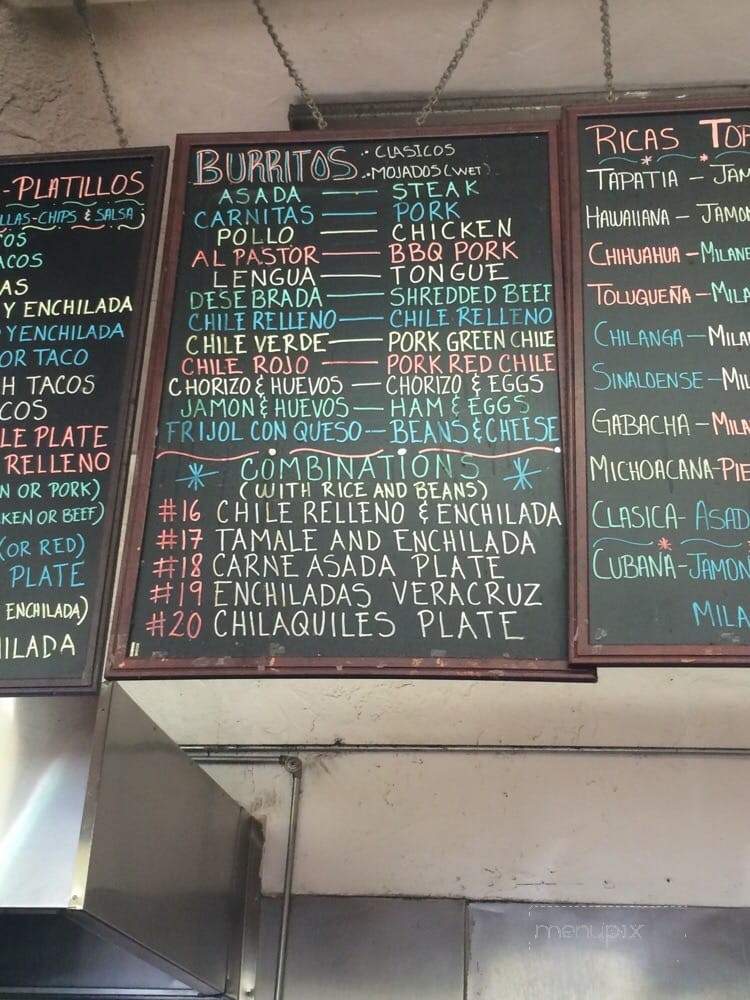 Muy Pronto Tacos - Los Angeles, CA menu_pic
