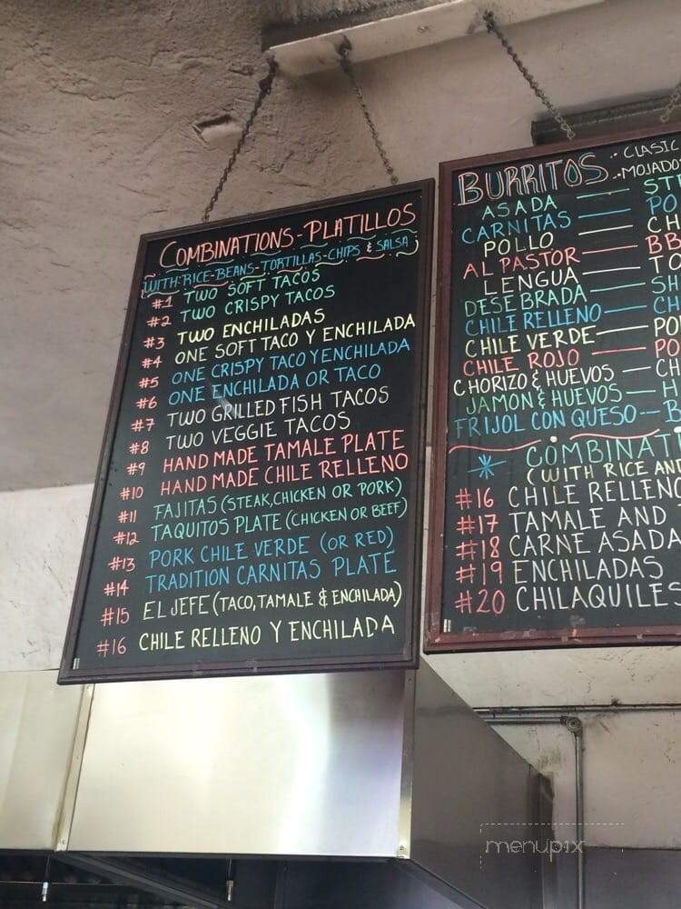 Muy Pronto Tacos - Los Angeles, CA menu_pic