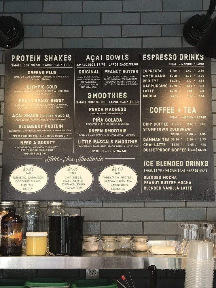 Portfolio FIT - Long Beach, CA menu_pic
