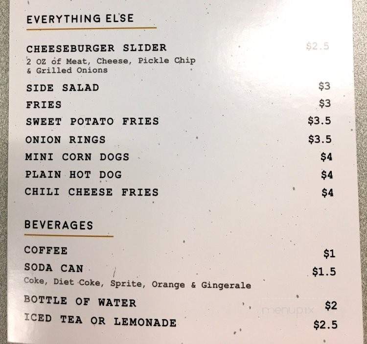 Frank N Fries - Long Beach, CA menu_pic