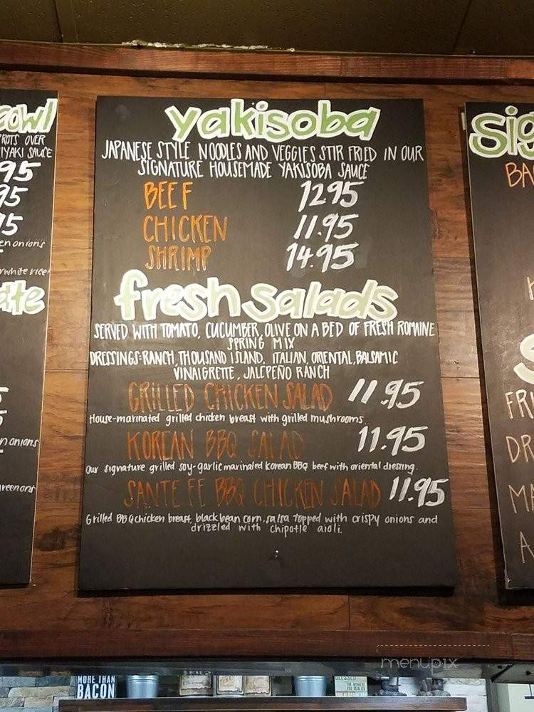 Corner Grill - Los Angeles, CA menu_pic