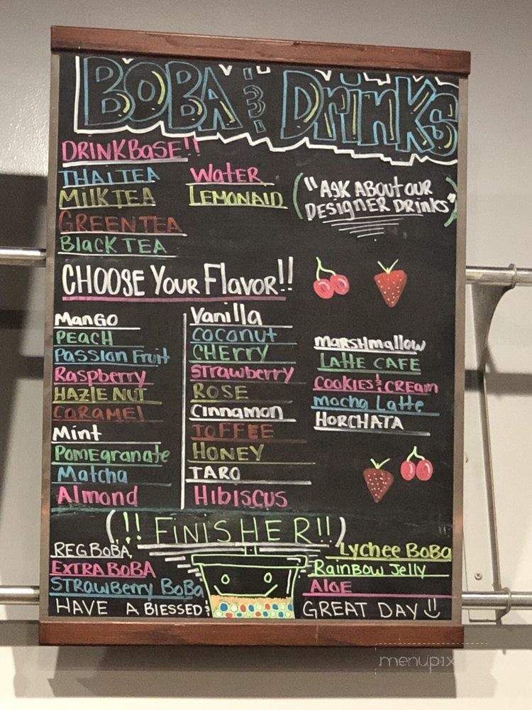 Asian Mix Boba Fix - Pasadena, CA menu_pic