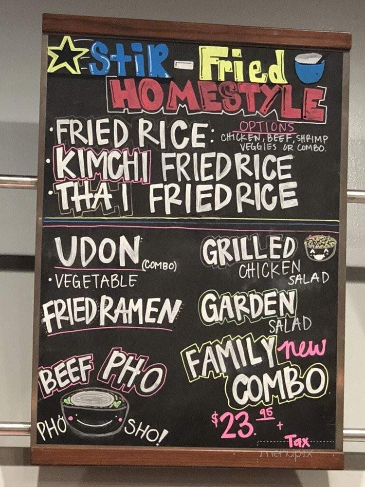 Asian Mix Boba Fix - Pasadena, CA menu_pic