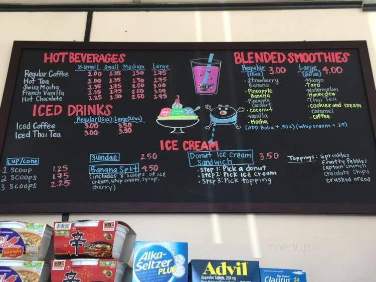 Sam's Fresh Donuts - Glendale, CA menu_pic