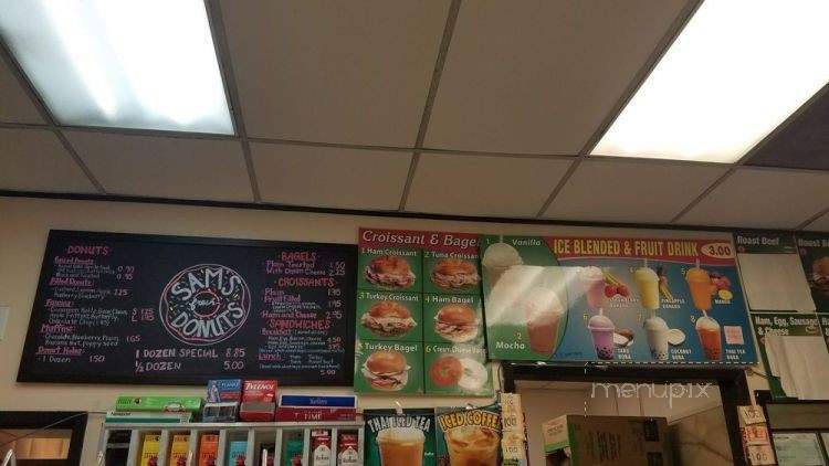 Sam's Fresh Donuts - Glendale, CA menu_pic