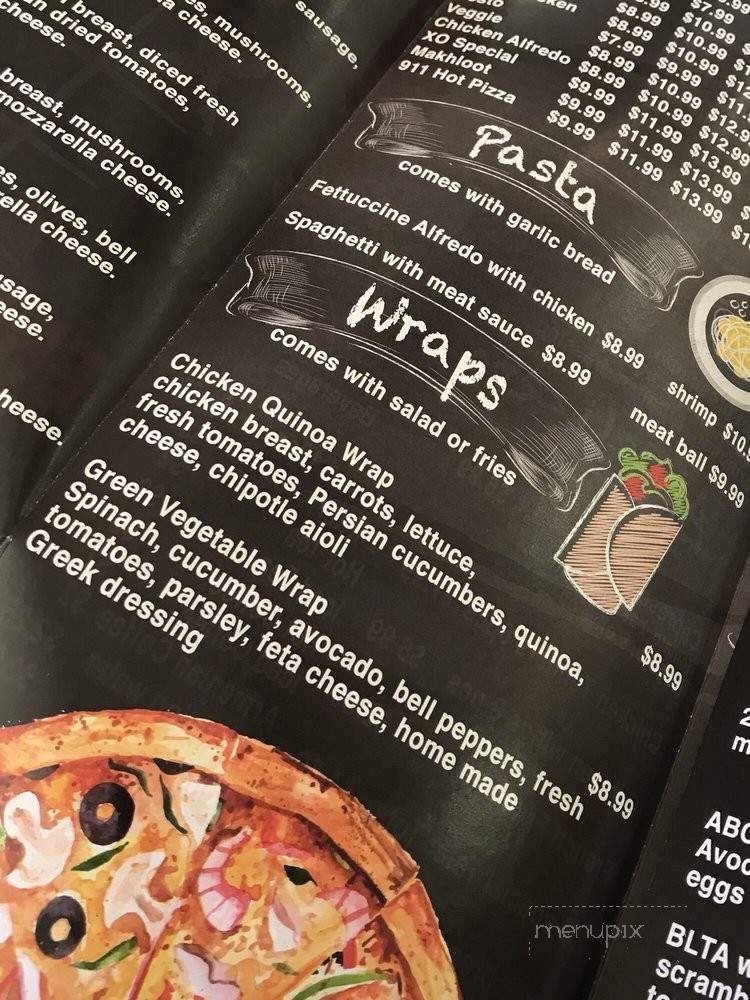 XO Cafe - Glendale, CA menu_pic