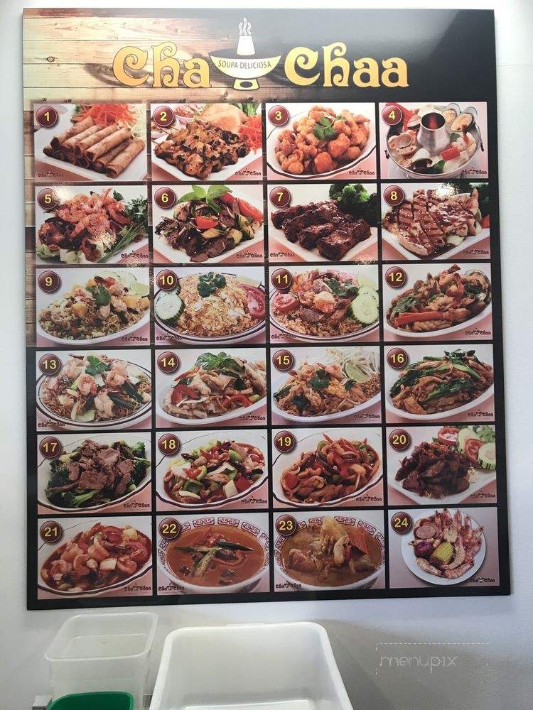 Cha Chaa - Pacoima, CA menu_pic
