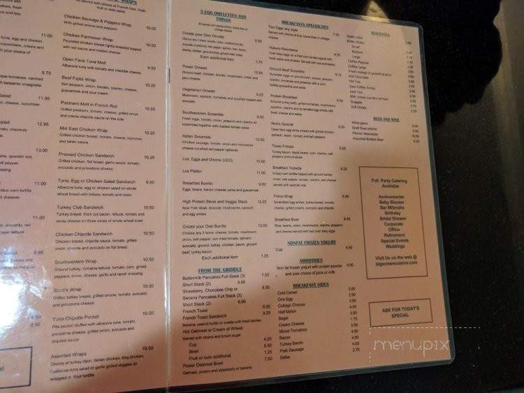 OMG Great Cuisine - Los Angeles, CA menu_pic