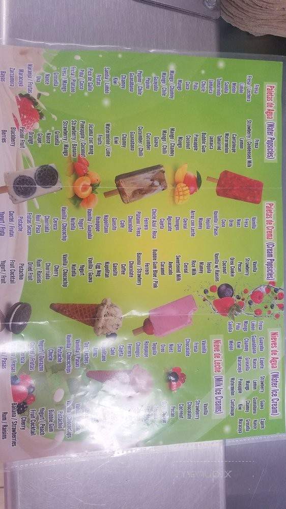 Sabores Michoacan - Los Angeles, CA menu_pic