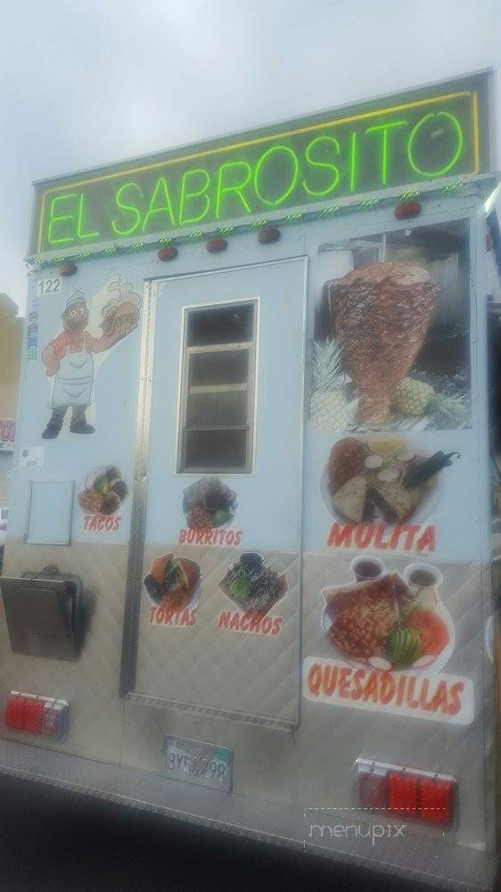 El Sabrosito Food Truck - North Hills, CA menu_pic