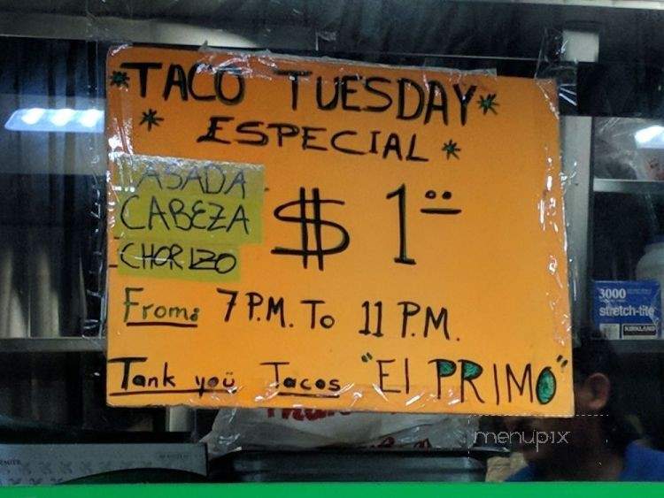 Tacos Colima - Los Angeles, CA menu_pic