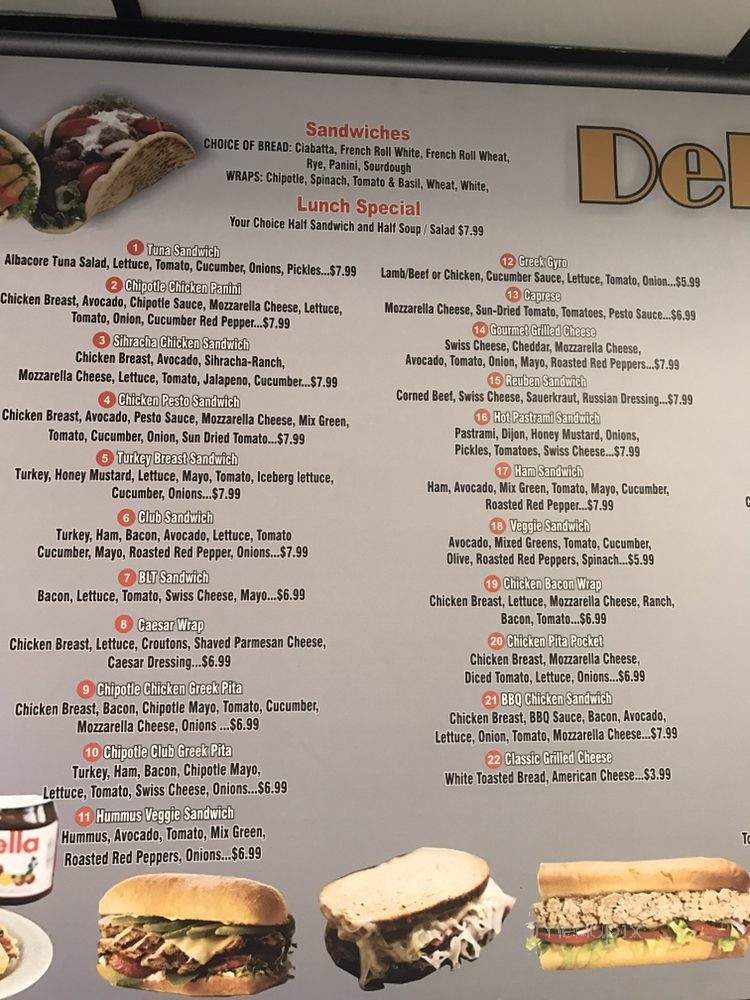 Deli Bros Cafe - Los Angeles, CA menu_pic