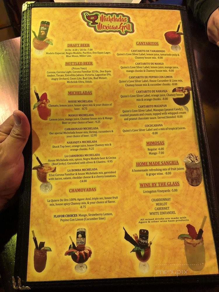 Micheladas Mexican Grill - Santa Clarita, CA menu_pic