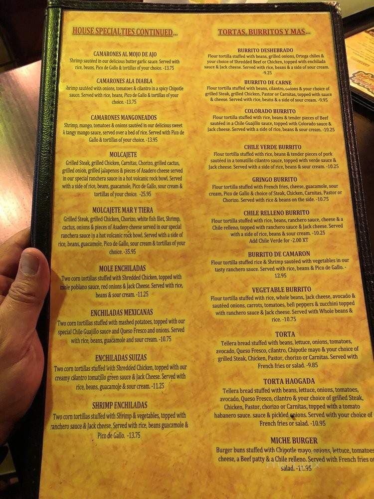 Micheladas Mexican Grill - Santa Clarita, CA menu_pic