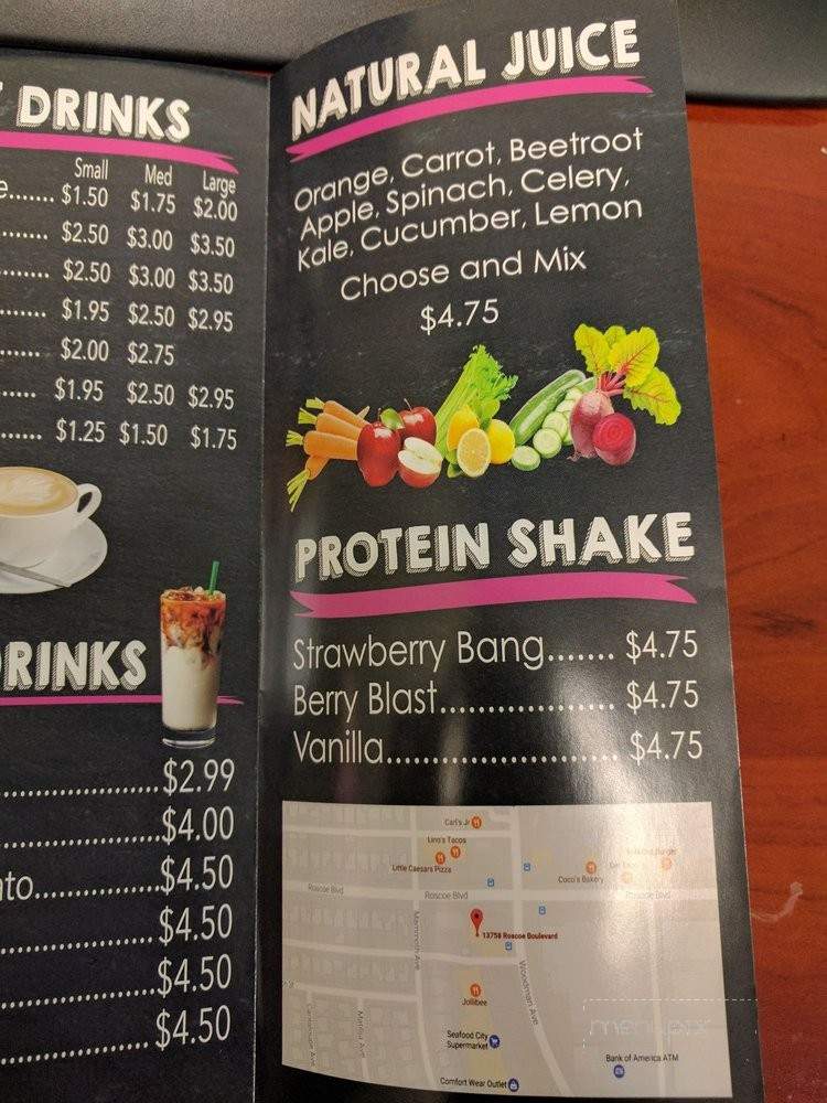 Michelle's Donuts - Los Angeles, CA menu_pic
