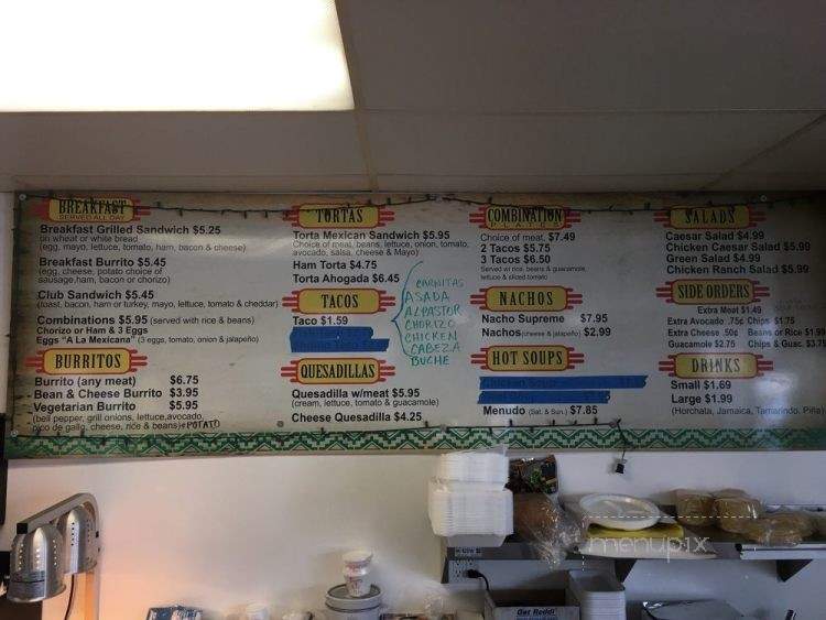 El Rancho Mexican Grill - Burbank, CA menu_pic