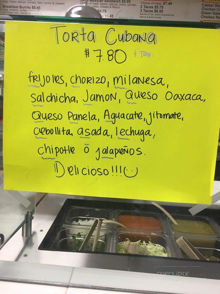 El Rancho Mexican Grill - Burbank, CA menu_pic