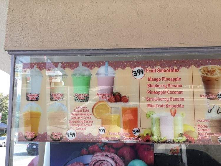 Family Donuts - Burbank, CA menu_pic
