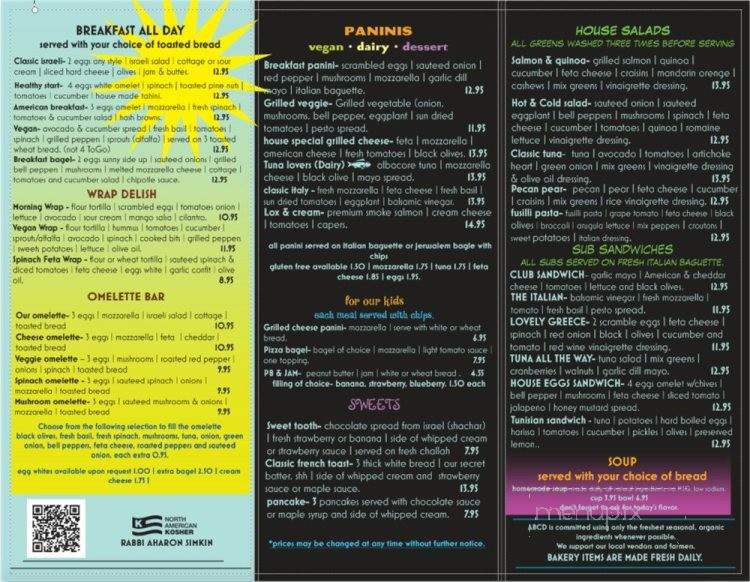 AB Cafe Delish - Valley village, CA menu_pic