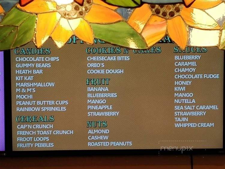 N Gelato - Azusa, CA menu_pic
