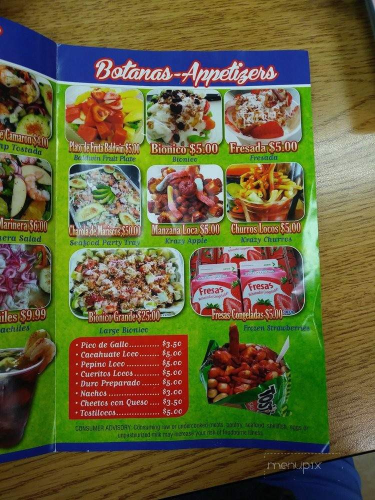 Jugos y Tortas La Tropicana - Baldwin Park, CA menu_pic