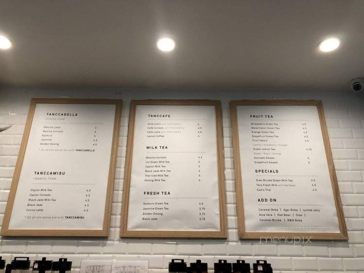 Tancca - Chino Hills, CA menu_pic