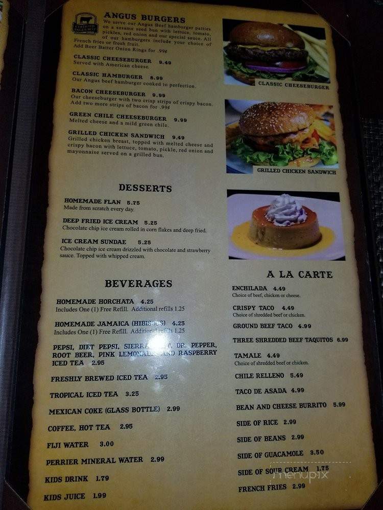 Elvira's Grill - Claremont, CA menu_pic