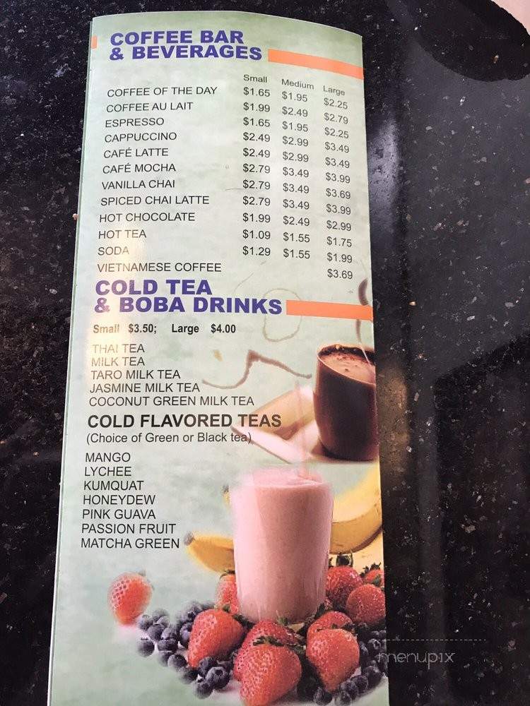 J's Water And Ice Cream - Covina, CA menu_pic